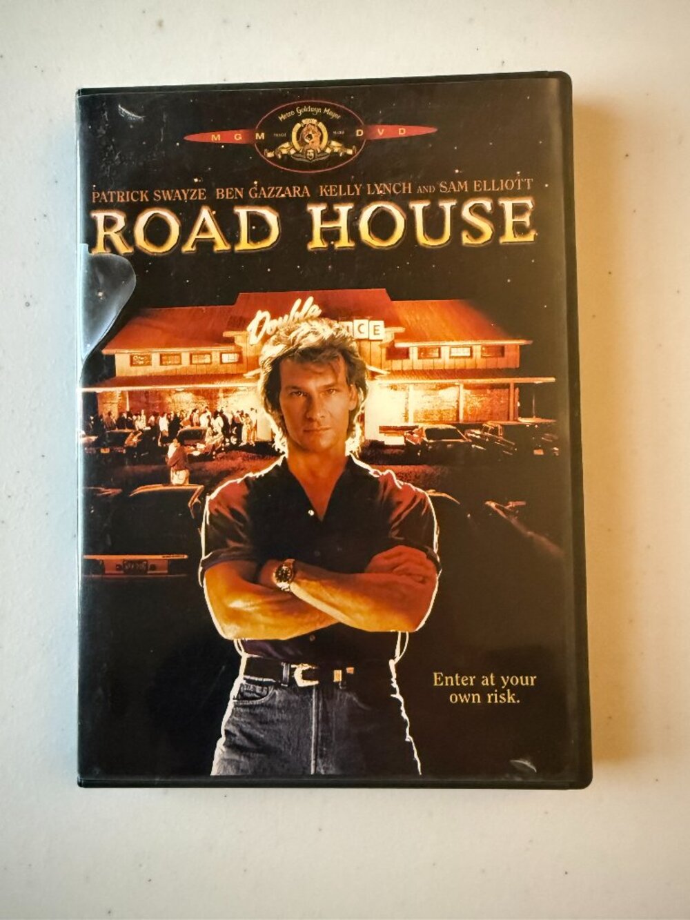 Road House DVD movie Patrick Swayze 1 hour 54 minutes 1989